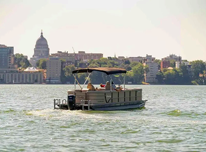 pontoon boat